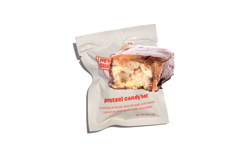 Hey Champ Pretzel & Caramel Candy Bar, 0.75 oz