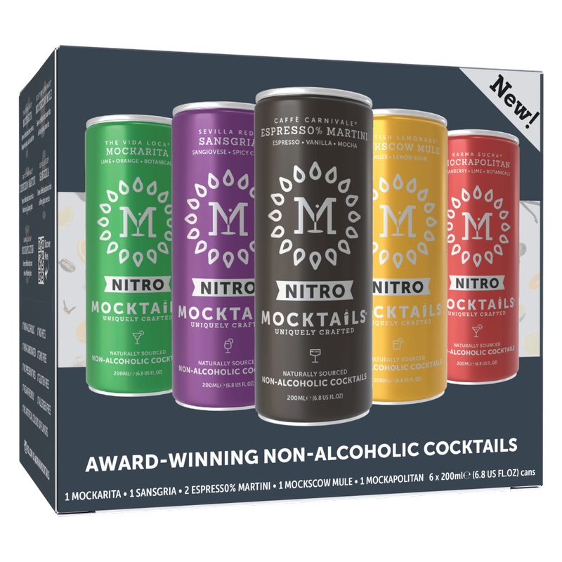Mocktails Variety Pack 6pk 12oz Can