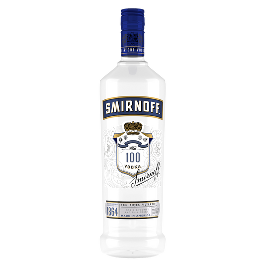 Smirnoff 100 Proof 1L