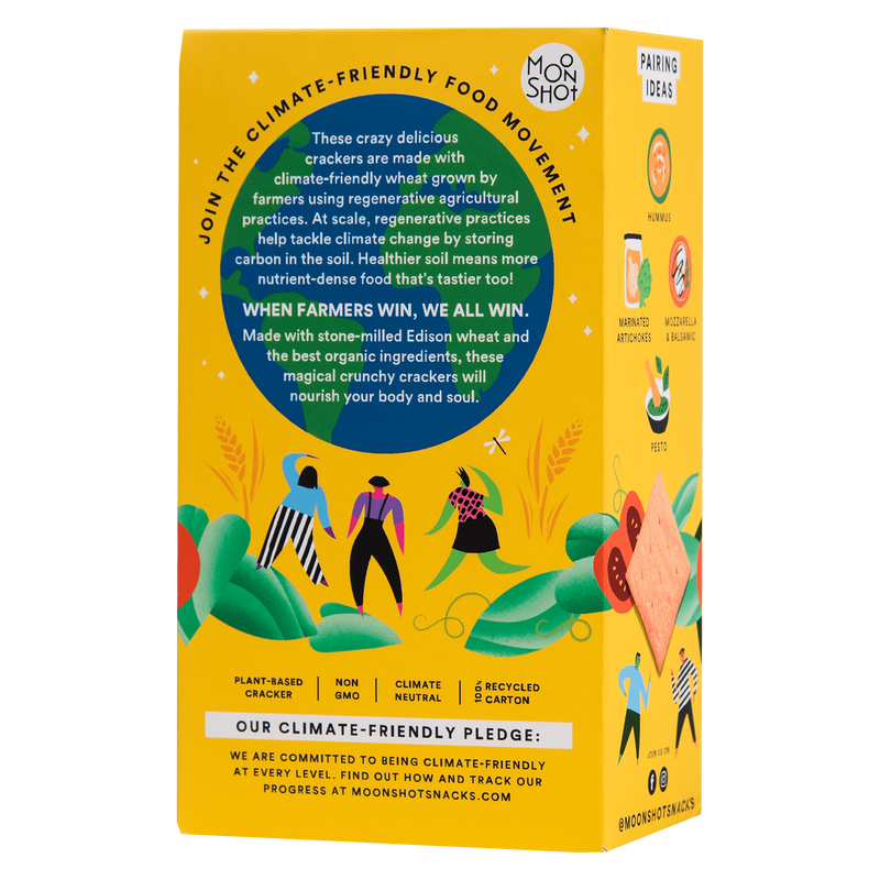Moonshot Margherita Pizza Crackers 4.4oz