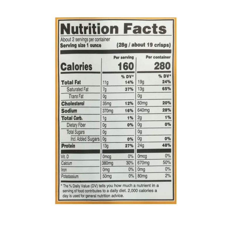 ParmCrisps Gluten-Free Everything Oven-Baked Parm Crisp Cheese Crackers, 1.75 oz