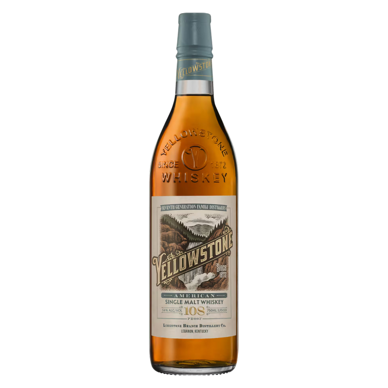 Yellowstone American Single Malt Whiskey 750ml 54% ABV