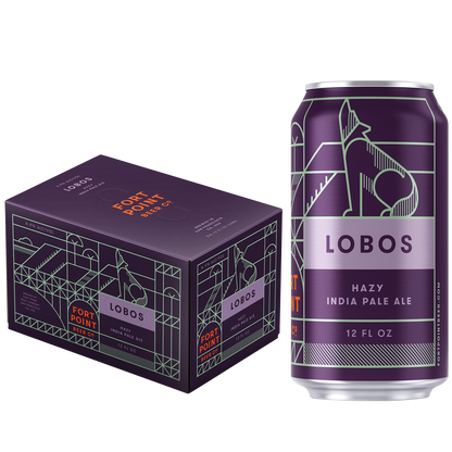 Fort Point Beer Co. Lobos Hazy IPA 6pk 12oz Cans