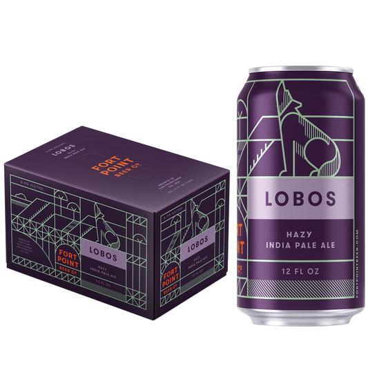 Fort Point Beer Co. Lobos Hazy IPA 6pk 12oz Cans