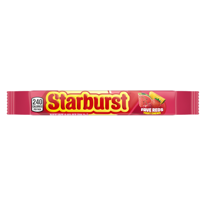 Starburst FaveREDs Chewy Singles, 2.07 oz