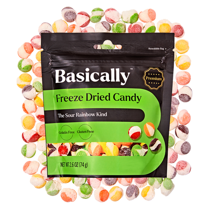 Basically Premium Sour Freeze Dried Candy 2.6oz