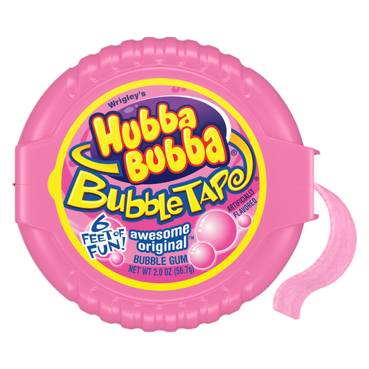 HUBBA BUBBA Original Bubble Gum Tape, 2 oz