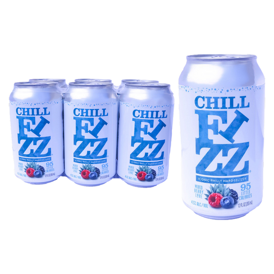 ChillFizz Mixed Berry 6pk 12oz Can 4.5% ABV