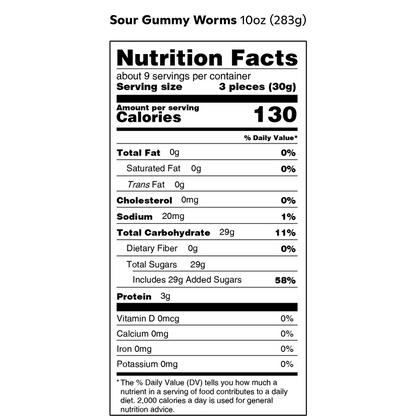 Gopuff Buckets - Sour Gummies