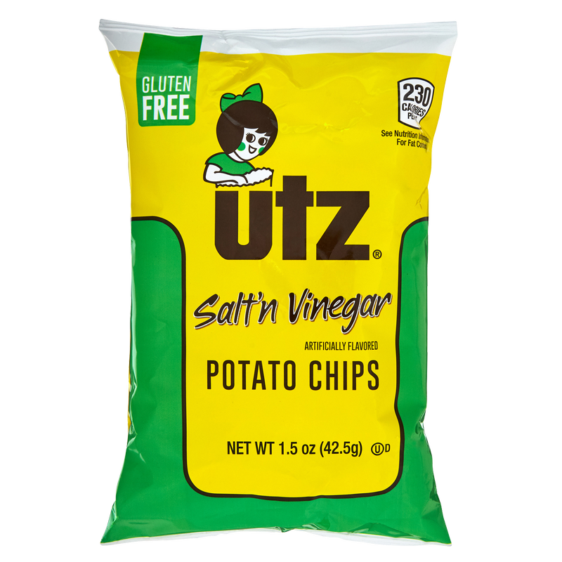 Utz Salt & Vinegar Potato Chips 1.5oz