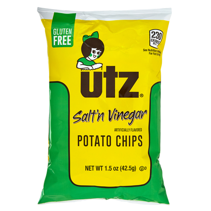 Utz Salt & Vinegar Potato Chips 1.5oz