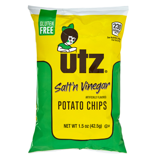 Utz Salt & Vinegar Potato Chips 1.5oz