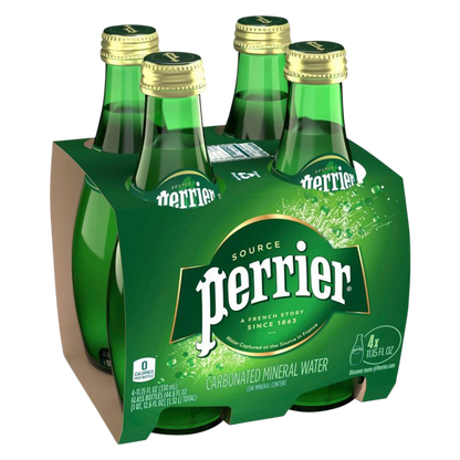 Perrier Sparkling Water 4pk 11.15oz Glass Bottle