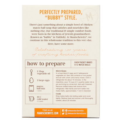 Manischewitz Matzo Ball Mix 5oz