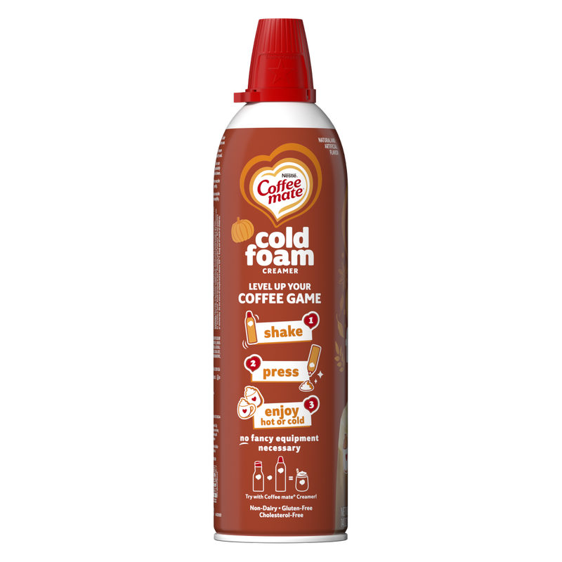 Coffee Mate Pumpkin Spice Cold Foam 14oz Btl