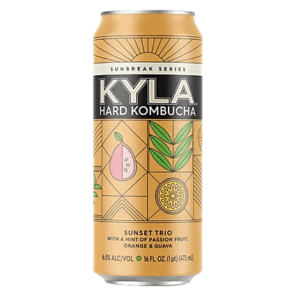 KYLA Hard Kombucha Sunbreak Sunset Trio Single 16oz Can
