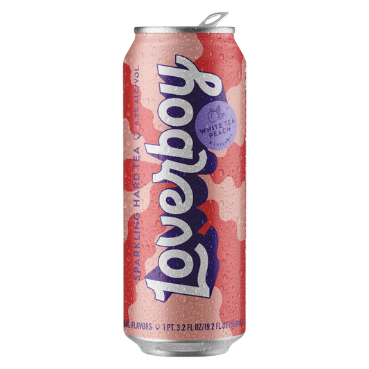 Loverboy White Tea Peach 19.2oz Can 4.2% ABV