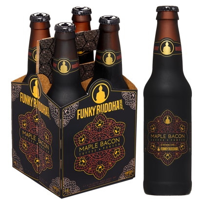 Funky Buddha Maple Bacon Coffee Porter 4pk 12oz Btl 6.5%
