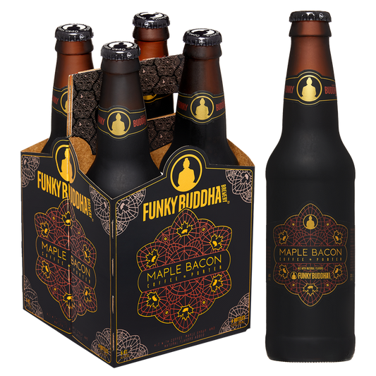 Funky Buddha Maple Bacon Coffee Porter 4pk 12oz Btl 6.5%