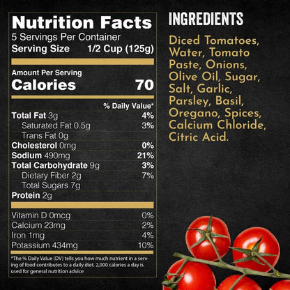 Bertolli Traditional Marinara Sauce with Italian Herbs and Fresh Garlic Sauce, 24oz.