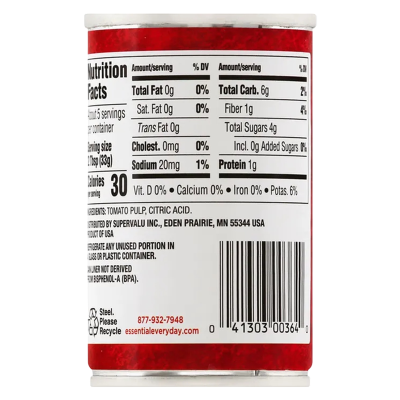 Essential Everyday Tomato Paste, 6oz.