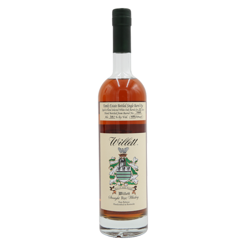 Willett Rye Whiskey 11 Year 750ml Bottle