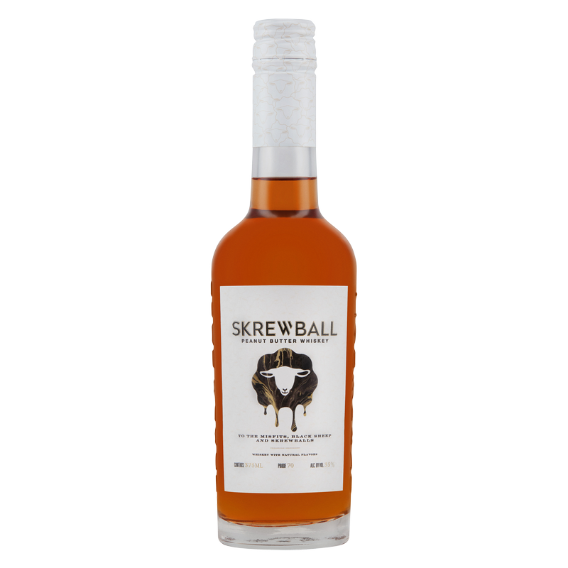 Skrewball Peanut Butter Whiskey 375ml (70 Proof)