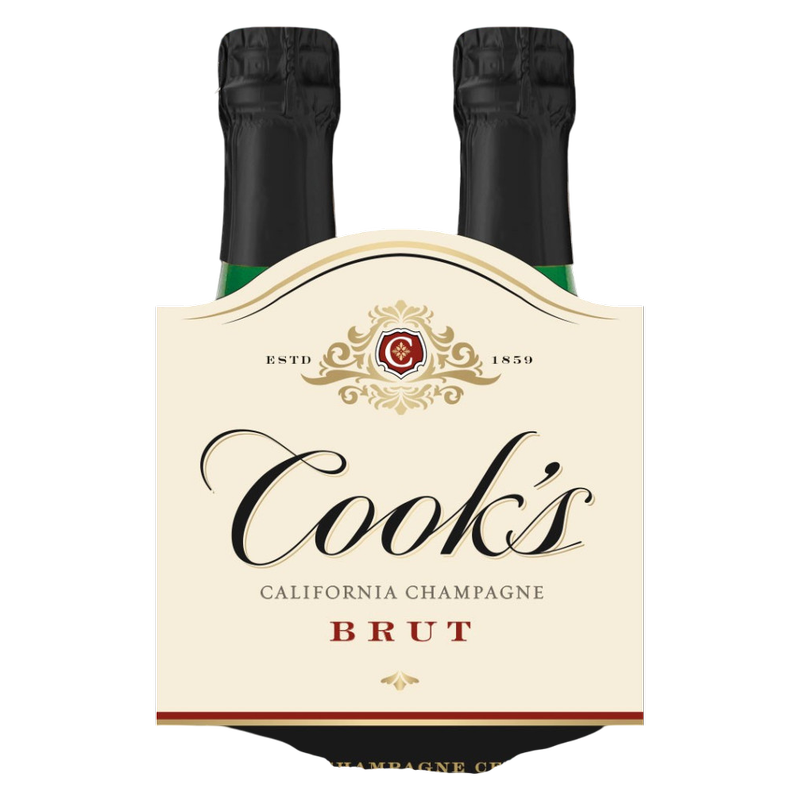 Cook's Brut 187ml 4pk