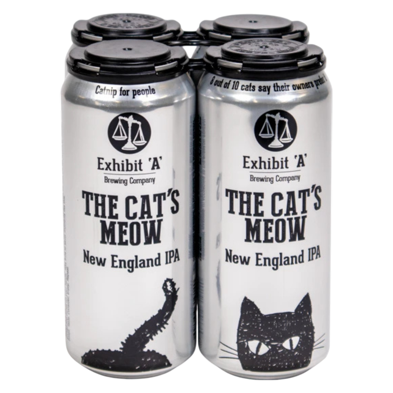 Exhibit A Brewing The Cat's Meow 4pk 16oz Can 6.5% ABV