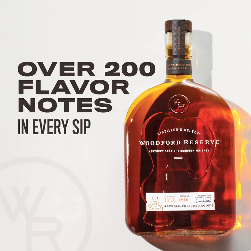 Woodford Reserve Kentucky Straight Bourbon Whiskey 200 mL 90.4 Proof