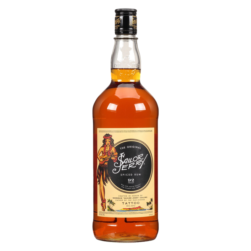 Sailor Jerry Spiced Rum 1L (92 Proof)