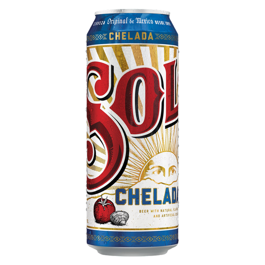 Sol Chelada Single 24oz Can 3.5% ABV