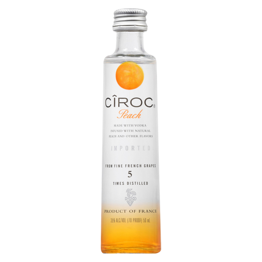 Ciroc Peach Vodka 50ml (70 Proof)
