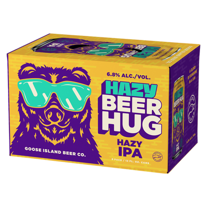 Goose Island Hazy Beer Hug IPA 6pk 12oz Cans 6.8% ABV