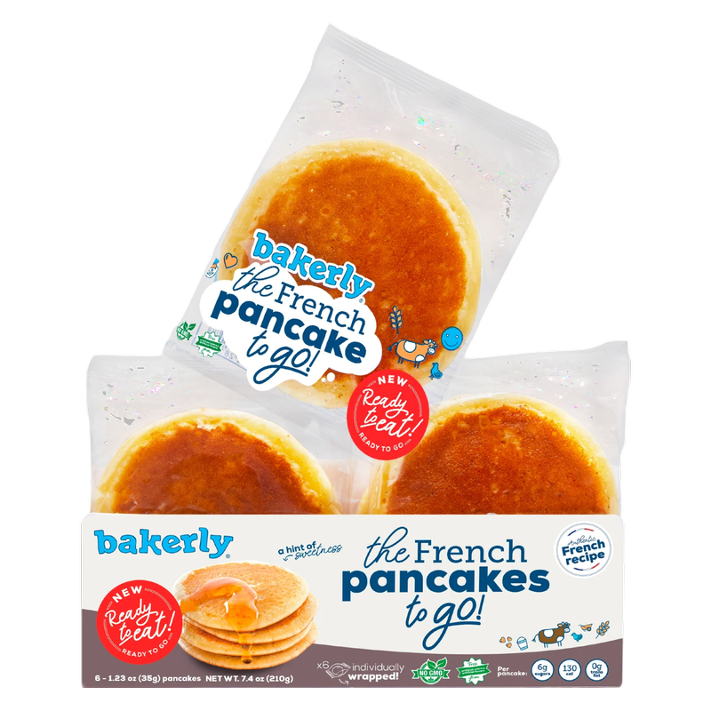 Bakerly French Pancakes To-Go - 6ct