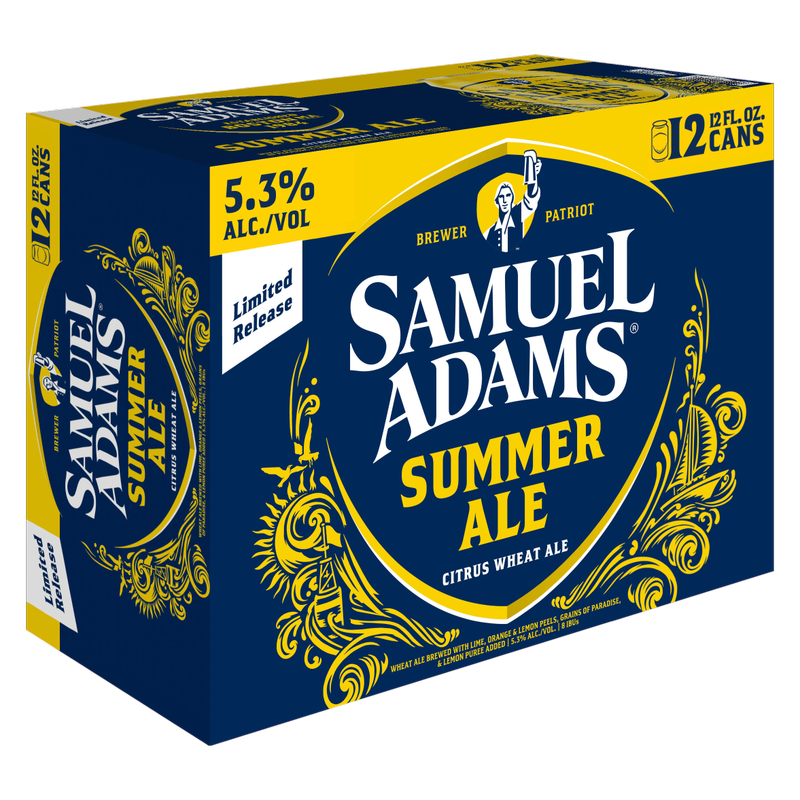 Samuel Adams Summer Ale 12pk 12oz Can 5.3% ABV