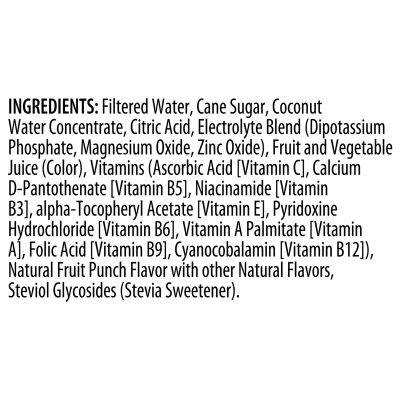 Bodyarmor Fruit Punch 8pk 12oz Btl - XL