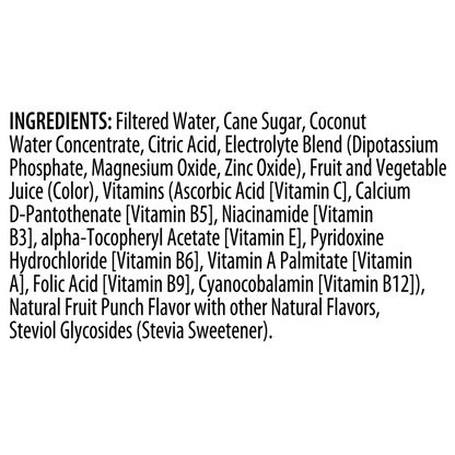 Bodyarmor Fruit Punch 8pk 12oz Btl - XL