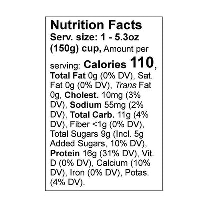 Siggi's Vanilla Skyr Icelandic-Style Strained Non-Fat Yogurt 5.3oz