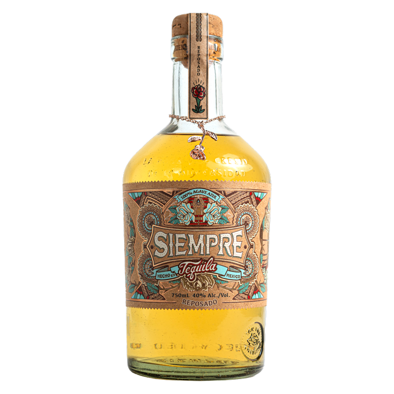 Siempre Reposado Tequila 750ml (80 Proof)