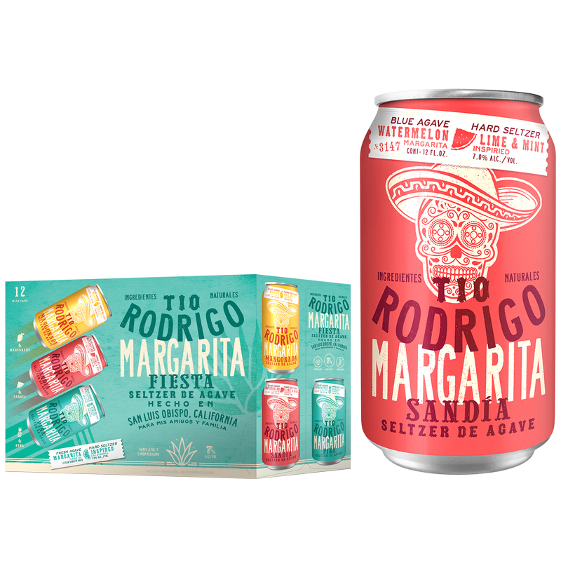 Tio Rodrigo Margarita Seltzer Variety Pack 12pk 12oz Cans