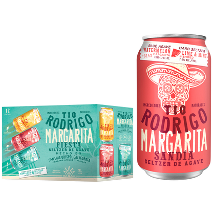 Tio Rodrigo Margarita Seltzer Variety Pack 12pk 12oz Cans