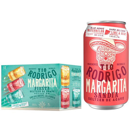 Tio Rodrigo Margarita Seltzer Variety Pack 12pk 12oz Cans