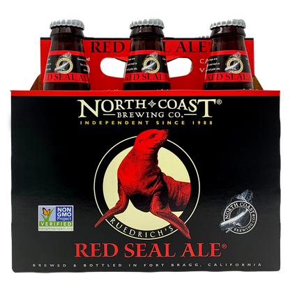 North Coast Brewing Red Seal Ale 6pk 12oz Btl