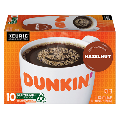 Dunkin’ Hazelnut K-Cups 10ct