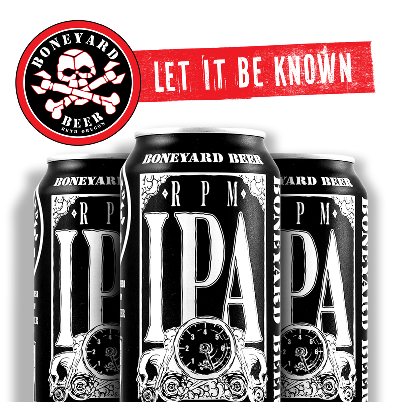 Boneyard Beer RPM IPA 6/12 cans