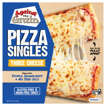 Against The Grain Cheese Pizza Singles 6oz