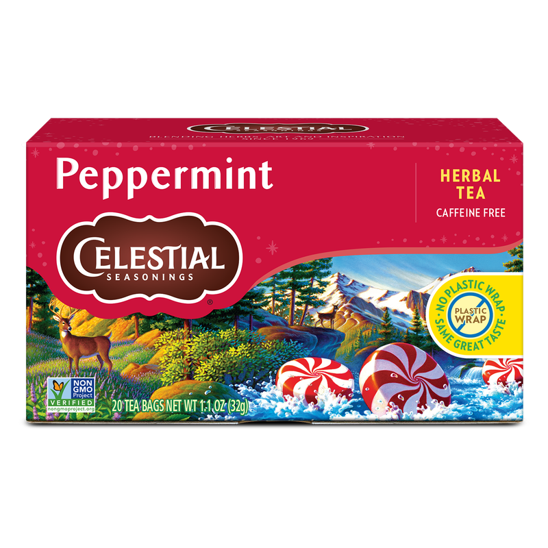 Celestial Seasonings Peppermint Tea 20ct Box