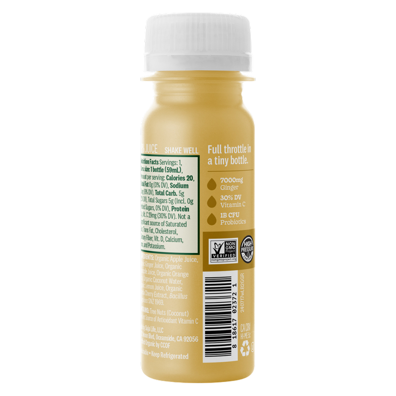 Suja Organics Ginger Shot 2oz Btl