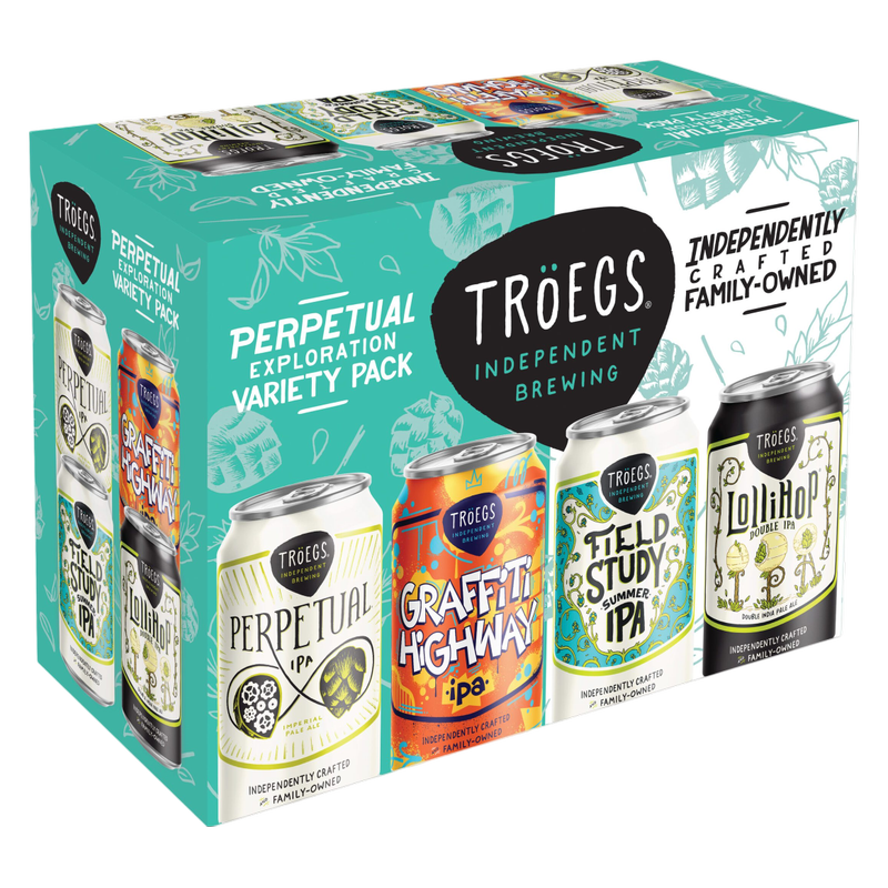 Troegs Perpetual Exploration Variety 12pk 12oz Can Multi ABV